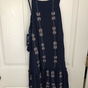 Navy blue dress